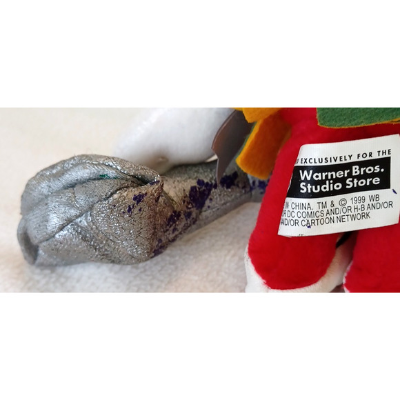 2000 Warner Bros. Studio Store Mil-LOONEY-Um Marvin The Martian Bean Bag Plush - Picture 7 of 13